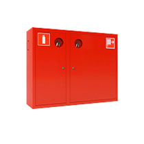 Шкаф для пожарного крана ШПК-315НЗК (навесной, закрытый, красный), фото