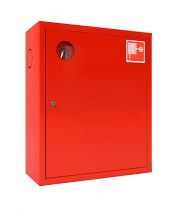 Шкаф для пожарного крана ШПК-310НЗК (навесной, закрытый, красный) эконом, фото