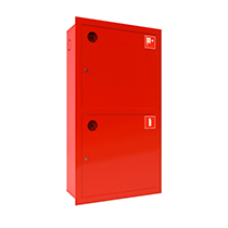 Шкаф для пожарного крана ШПК-320-12ВЗК (встроенный, закрытый, красный), фото