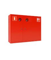 Шкаф для пожарного крана ШПК-315НЗК (навесной, закрытый, красный) эконом, фото